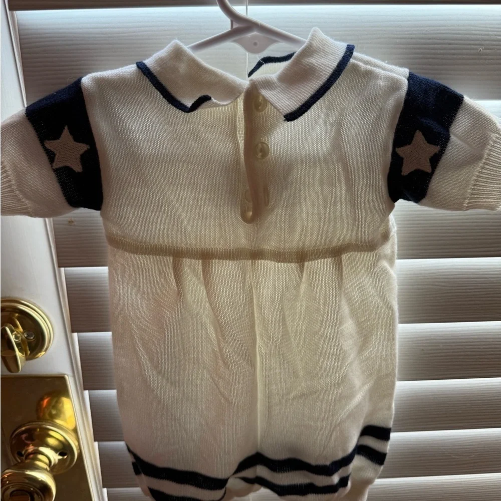 Nautical Sweater Romper